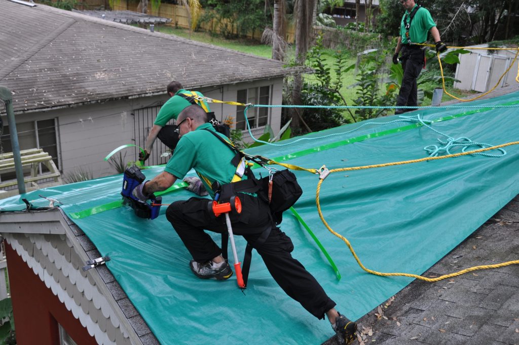 Roof Tarps for Emergency Repairs